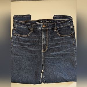 AE American Eagle, Next Level Stretch , Super Hi-Rise Jegging. Women's Sz  16